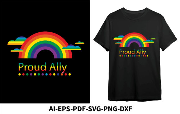 Pride Rainbow LGBT Proud Ally