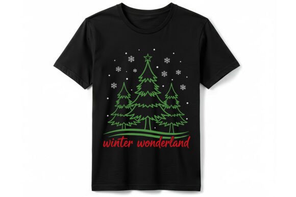 Winter Wonderland Christmas T-shirt Graphics